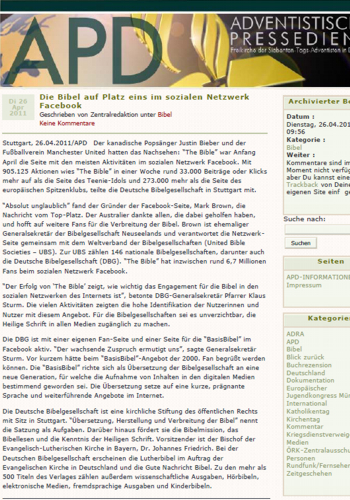 Spanische Adventisten begrüßen Gewaltverzichtserklärung der ETA