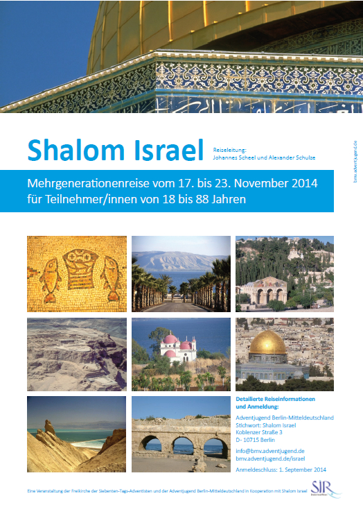 Mehrgenerationenreise "Shalom Israel"