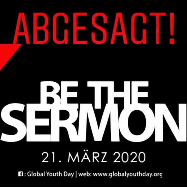 Global Youth Day 21.03. abgesagt!